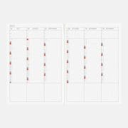 Agenda Hobonichi Techo 2027 English Cousin Book — Tamaño A5 / Diaria / Inicio en enero / Inicio en lunes — foto 6