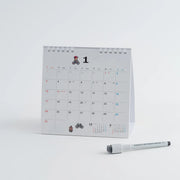 Calendario Pizarra Hobonichi 2027 MOTHER — Tamaño completo / Escritorio — foto 6