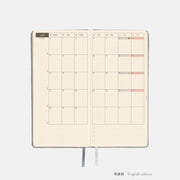 Agenda Leather Noble Silver Weeks — foto 7