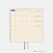 Agenda Colors — Sea Glass — Weeks Mega Hardcover Book — foto 6