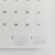 Hobonichi Whiteboard Calendar 2027 - Mediano — foto 7