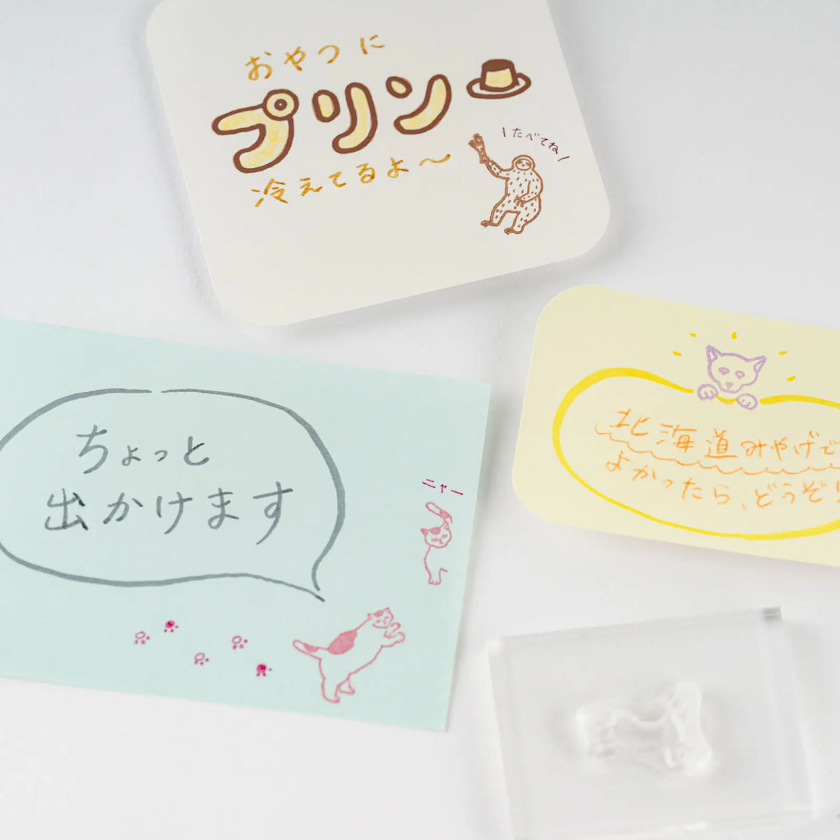 Jizai Clear Stamp LOG Techo Hype Squad - Animal — foto 7