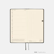 Agenda Paper Series — Black Argyle — Weeks Hardcover Book — foto 8