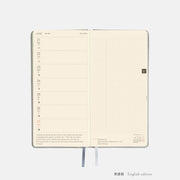 Agenda Leather Noble Silver Weeks — foto 8