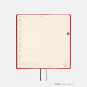 Agenda Colors — Poppy Red — Weeks Mega Hardcover Book — foto 8