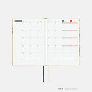 Agenda V&A Series — Vine — HON / Tamaño A6 / Diaria / Edición en inglés o japonés / Inicio en enero / Inicio en lunes — foto 7