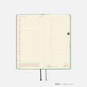 Agenda Paper Series — Frosty Jade — Weeks Hardcover Book — foto 8