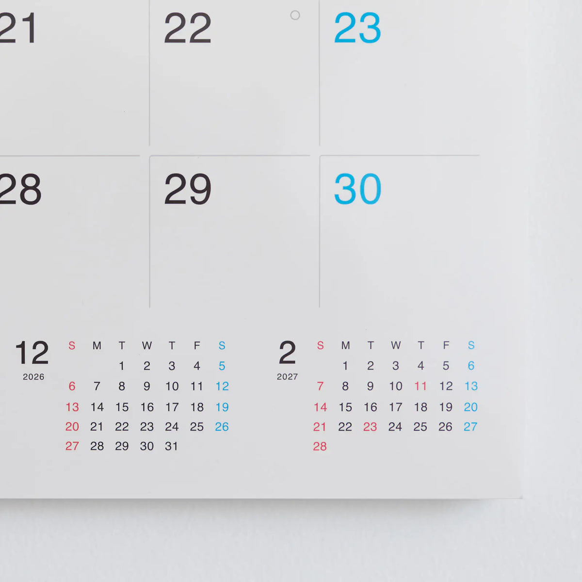 Calendario Pizarra Hobonichi 2027 - Tamaño Completo — foto 8