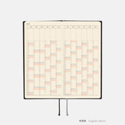 Agenda White Line — Black — Weeks Softcover Book — foto 9