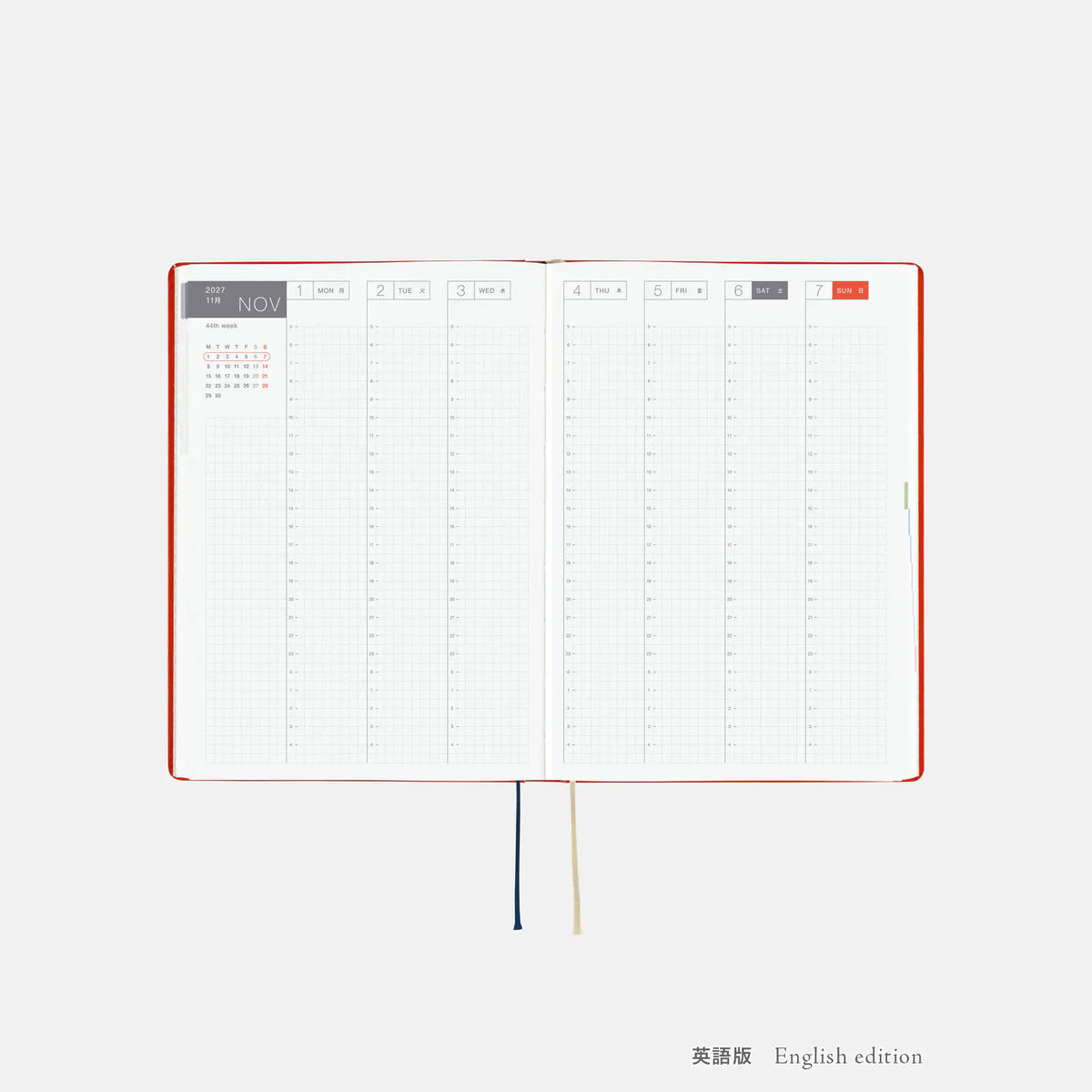 Agenda Yumi Kitagishi — White Cat and Rabbit’s Tea Room — HON / A5 Size / Diaria / ENG o JPN edición / Inicio en enero — foto 9