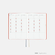Agenda Yumi Kitagishi — White Cat and Rabbit’s Tea Room — HON / A5 Size / Diaria / ENG o JPN edición / Inicio en enero — foto 10